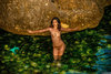 Travel Girl Nudism in Secluded Magical Pond